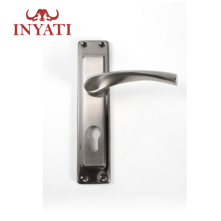 Handle Euro Cylinder Aluminium Finish Thor Inyati Blister Packed